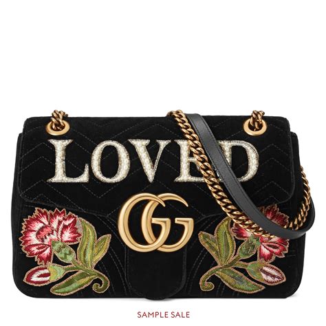 gucci marmont embroidered|Gucci Marmont small price.